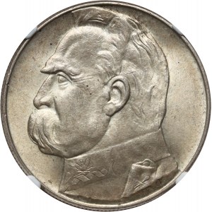 II RP, 10 zlotys 1938, Varsovie, Józef Piłsudski