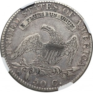 États-Unis d'Amérique, 1/2 Dollar 1820, Philadelphie, Buste coiffé