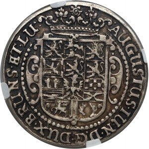 Allemagne, Brunswick-Lüneburg-Celle, Auguste Ier, 1/4 de thaler 1636 HS, Zellerfeld