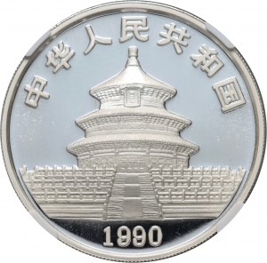 Čína, 10 juanov 1990 P, Panda