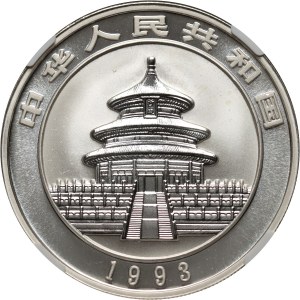 Cina, 10 yuan 1993, Panda