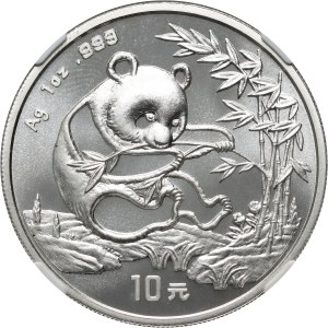 Chiny, 10 juanów 1994, Panda