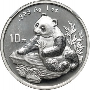 Cina, 10 yuan 1998, Panda