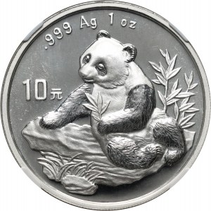 Chiny, 10 juanów 1998, Panda