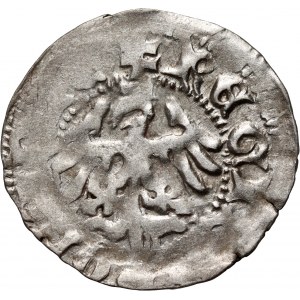 Władysław Jagiełło 1386-1434, demi-penny, Cracovie, Réf. N