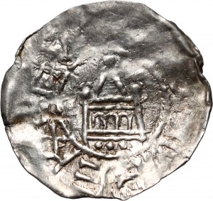 Švajčiarsko, Zürich, Conrad II 1027-1039, denár