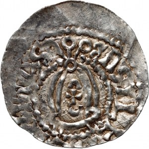 Švýcarsko, Basilej, Konrad der Friedfertige 937-993, denár, Basilej
