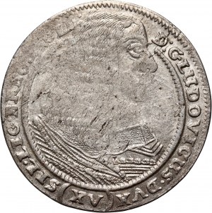 Sliezsko, vojvodstvo Legnicko-Brzesko-Wołowskie, Ludwik IV Legnicki, 15 krajcarów 1662, Brzeg