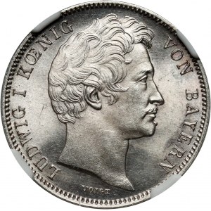 Německo, Bavorsko, Ludvík I., 1/2 gulden 1838