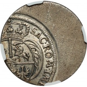 Agosto III, ort 1753-1756 CE, Lipsia, DESTRUKT