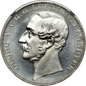 Deutschland, Hannover, Georg V., Taler 1866 B