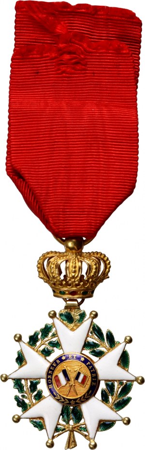 France, Order of the Legion of Honor, Officer's Cross, July Monarchy (1830-1848)