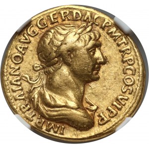 Impero romano, Traiano 98-117, aureo, Roma