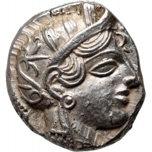 Řecko, Attika, tetradrachma po roce 449 př. n. l., Athény