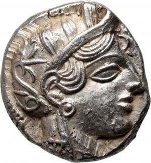 Řecko, Attika, tetradrachma po roce 449 př. n. l., Athény