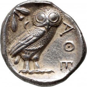 Grecia, Attica, tetradracma dopo il 449 a.C., Atene