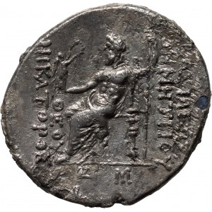 Grécko, Sýria, Demetrius II Nikator 145-139 a 129-125 pred Kr., tetradrachma, suberat, Týr