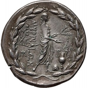 Řecko, Eolie, Myrina, tetradrachma cca 155-143 př. n. l.