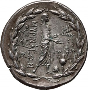 Grécko, Eólia, Myrina, tetradrachma asi 155-143 pred n. l.