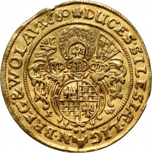 Slesia, Ducato di Legnicko-Brzesko-Wołowskie, Jerzy III Brzeski, Ludwik IV Legnicki e Krystian Wołowsko-Olawski, ducato 1660 EW, Brzeg