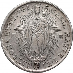 Hongrie, Marie-Thérèse, thaler 1741 KB, Kremnica