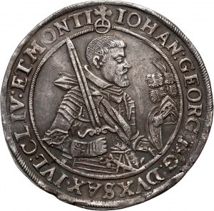 Germany, Saxony, John George I, Thaler 1624, Wolkenstein