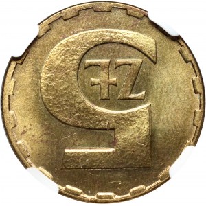 PRL, 5 złotych 1982, ODWROTKA