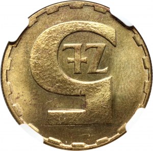 PRL, 5 złotych 1982, ODWROTKA