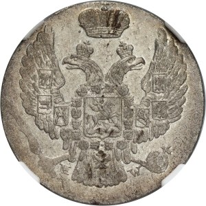 Russische Teilung, Nikolaus I., 10 groszy 1836 MW, Warschau