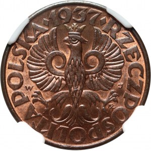 II RP, 5 groszy 1937, Varšava
