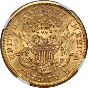 Stati Uniti d'America, $20 1870 S, San Francisco