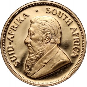 Južná Afrika, krugerrand 1980, zrkadlová známka, PROOF