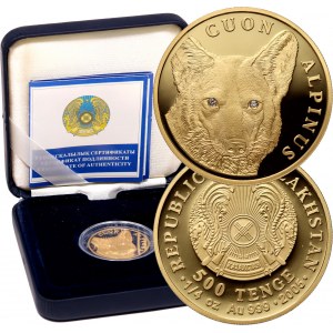 Kasachstan, 500 Tenge 2005, Wolf