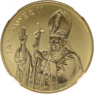 PRL, 10000 złotych 1982, Jan Paweł II, Valcambi, stempel zwykły