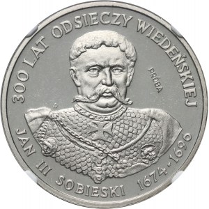 Poľská ľudová republika, 200 zlotých 1983, 300. výročie Viedenského reliéfu, SAMPLE, nikel