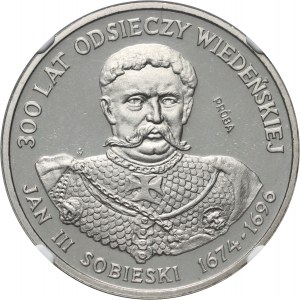 Poľská ľudová republika, 200 zlotých 1983, 300. výročie Viedenského reliéfu, SAMPLE, nikel