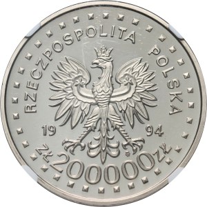 III RP, 200000 złotych 1994, Powstanie Kościuszkowskie, PRÓBA, nikiel