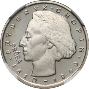 PRL, 2000 złotych 1977, Fryderyk Chopin, PRÓBA, nikiel