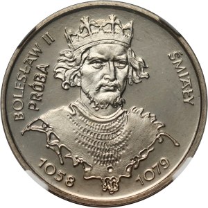 People's Republic of Poland, 2000 gold 1981, Boleslaw II the Bold, SAMPLE, nickel