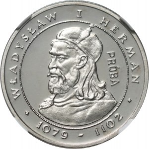 Volksrepublik Polen, 2000 Gold 1981, Wladyslaw I. Herman, SAMPLE, Nickel