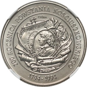 Third Republic, 20000 gold 1994, 200th anniversary of Kosciuszko Uprising, SAMPLE, nickel