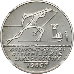 Poľská ľudová republika, 200 zlatých 1980, Olympijské hry v Lake Placid, SAMPLE, nikel