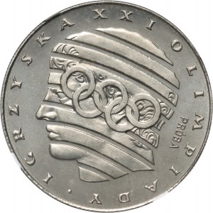 PRL, 200 złotych 1976, Olimpiada w Montrealu, PRÓBA, nikiel