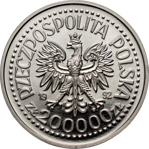 Terza Repubblica, 200000 zloty 1992, EXPO`92 - Siviglia, CAMPIONE, nichel