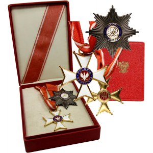 Polonia, Repubblica Popolare di Polonia, Croce di Comandante con Stella dell'Ordine di Polonia Restituta, 2a Classe, 1944