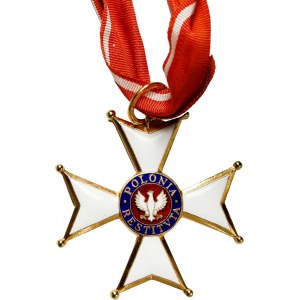 Polsko, Polská lidová republika, Komandérský kříž s hvězdou Řádu Polonia Restituta 2. třídy, 1944