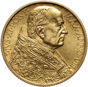 Watykan, Pius XI, 100 lirów 1929