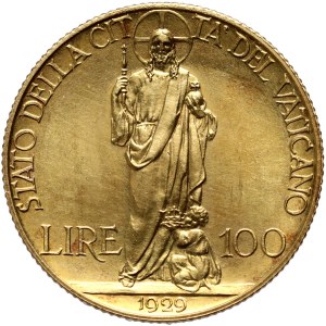 Vaticano, Pio XI, 100 lire 1929