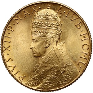 Vatican, Pius XII, 100 Lire 1950