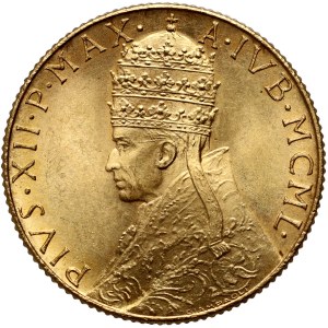 Vaticano, Pio XII, 100 lire 1950